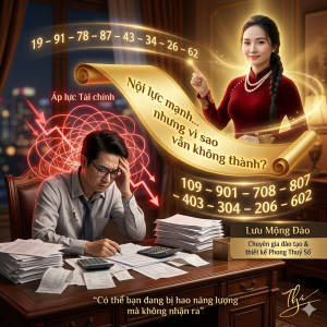 Càng cố càng mệt trong kinh doanh? Góc nhìn từ phong thuỷ năng lượng số