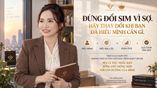 ĐỪNG ĐỔI SIM VÌ SỢ: KHI CUỘC SỐNG CHƯA THUẬN, HÃY HIỂU MÌNH TRƯỚC KHI THAY ĐỔI