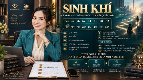SINH KHÍ – CÓ QUÝ NHÂN, MAY MẮN, NHƯNG ĐÔI KHI LẠI NHƯỜNG NHỊN QUÁ NHIỀU