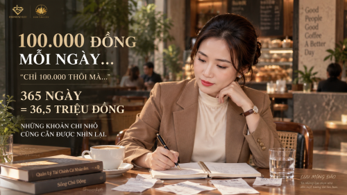 100.000 ĐỒNG MỖI NGÀY… BẠN CÓ BIẾT MÌNH ĐANG TIÊU BAO NHIÊU TRONG 1 NĂM?