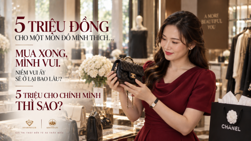 5 TRIỆU ĐỒNG CHO MỘT MÓN ĐỒ MÌNH THÍCH… NHƯNG 5 TRIỆU CHO CHÍNH MÌNH THÌ SAO?