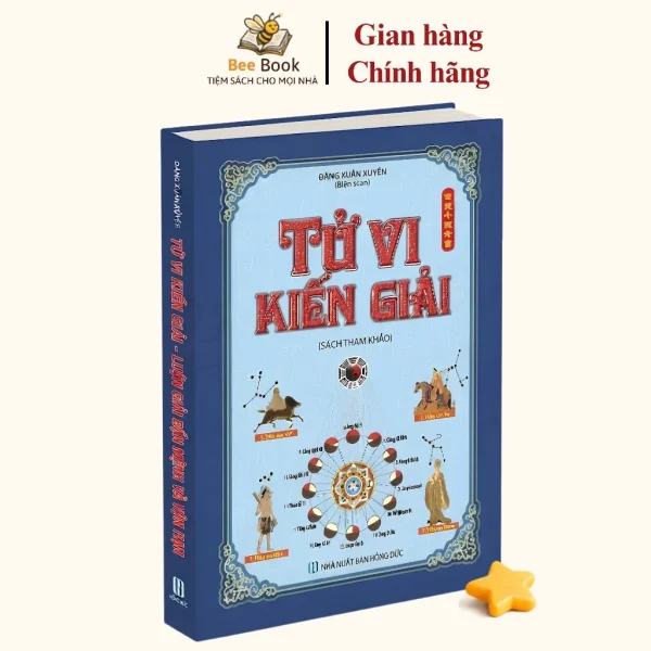 Tử Vi Kiến Giải – BookBee, bìa cứng sách màu