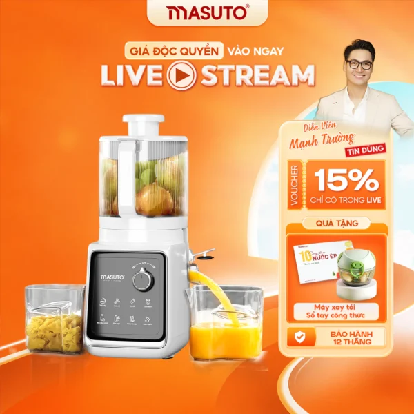 Máy ép chậm Masuto MSPrimeUltra